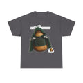 Big Potato "Level Threat" Doom Tee — Funny Potato Soldier Graphic T-Shirt