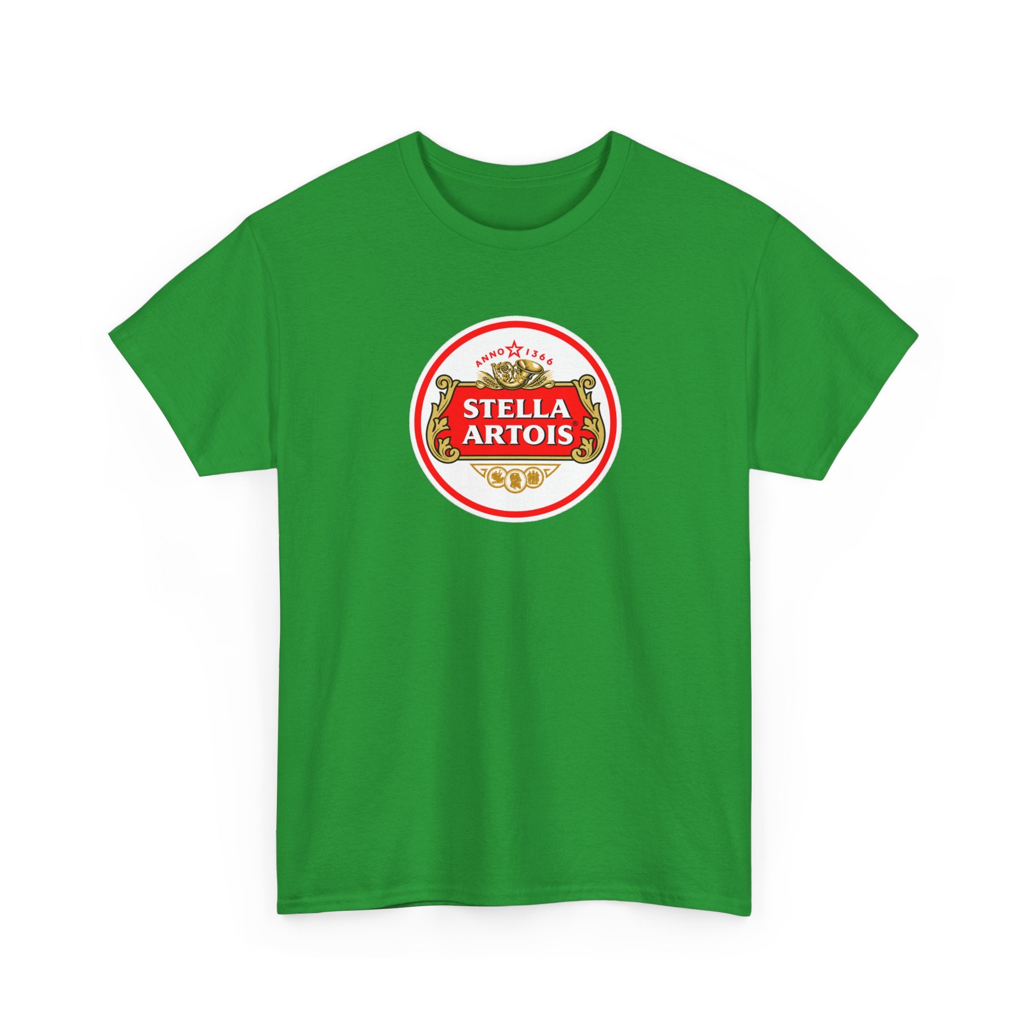 Beer Logo T-Shirt — Stella Artois Inspired Vintage Crest Tee
