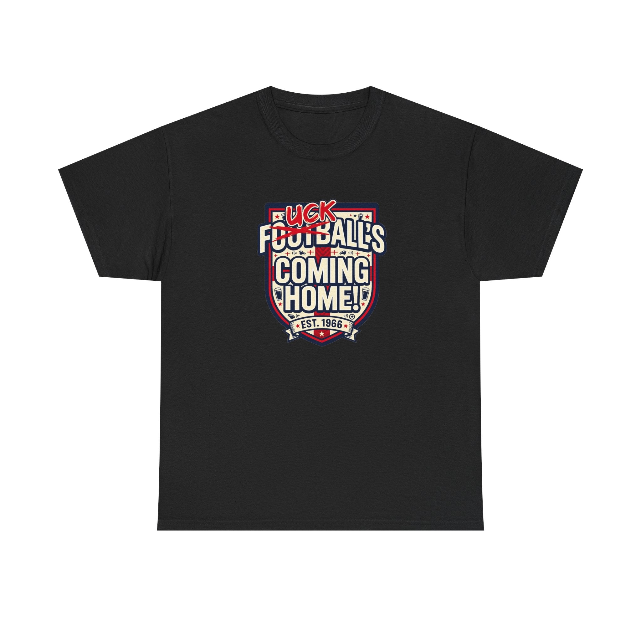Provocative 'F*ck All's Football's Coming Home' Graphic Tee