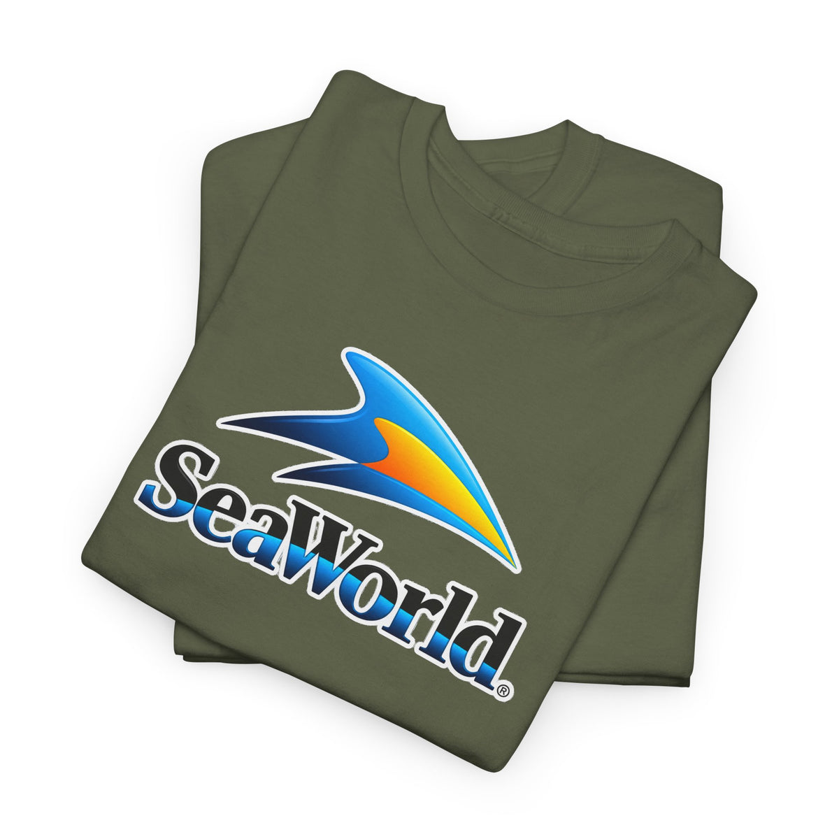 SeaWorld Logo T-Shirt — Classic Ocean Theme Tee