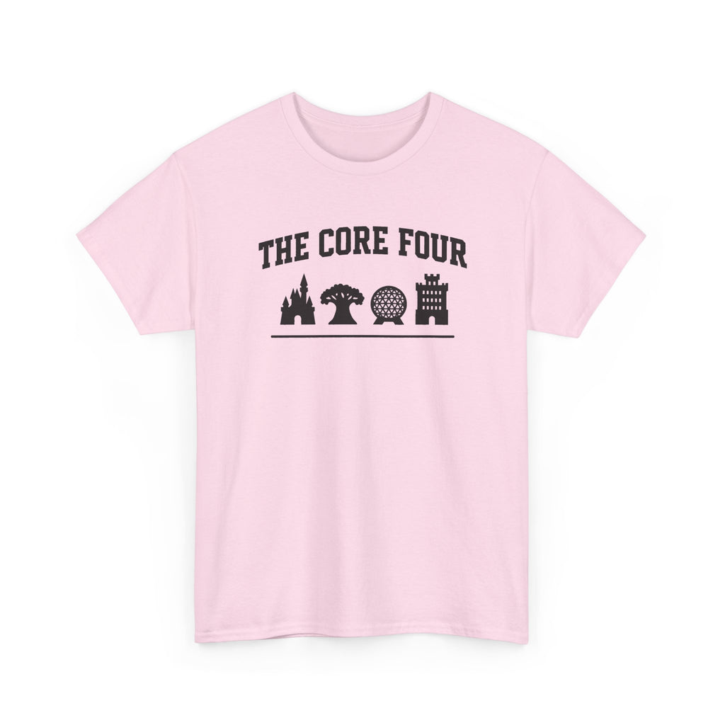 The Core Four Walt Disney World Unisex Heavy Cotton Tee
