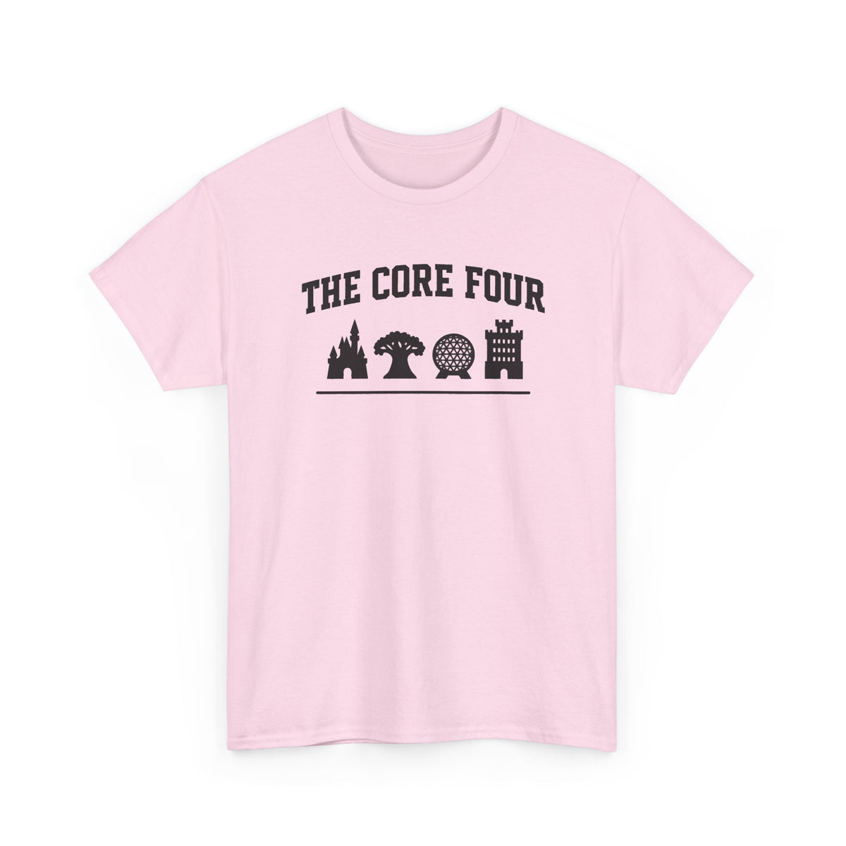 The Core Four Walt Disney World Unisex Heavy Cotton Tee