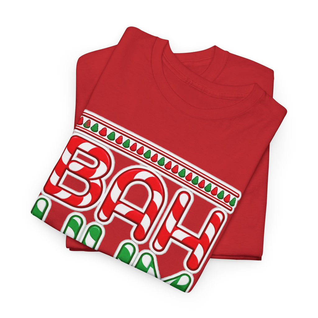 Bah Humbug Christmas Holiday Cotton T-Shirt