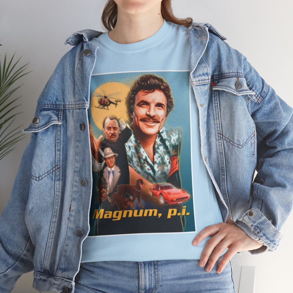 Magnum, P.I. Retro TV Show Inspired Cotton T-Shirt
