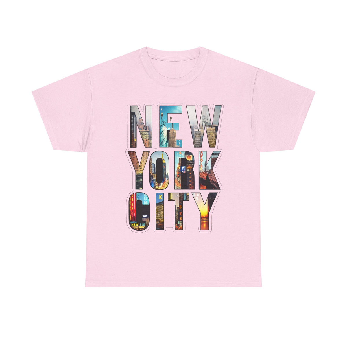 New York City Photo-Block Tee — Vintage Skyline Graphic T-Shirt