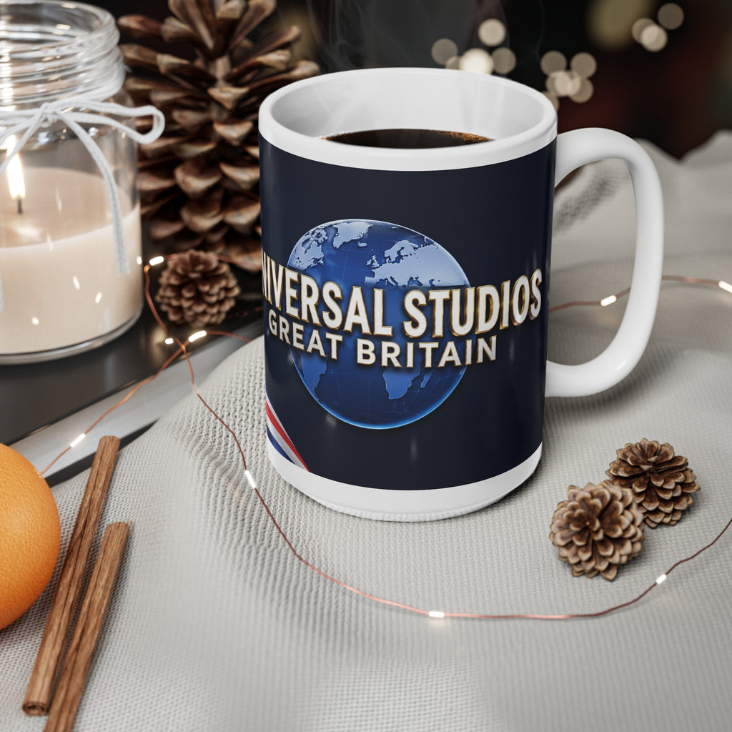 Universal Studios Great Britain Mug — Union Jack Souvenir Coffee Cup (11oz & 15oz)