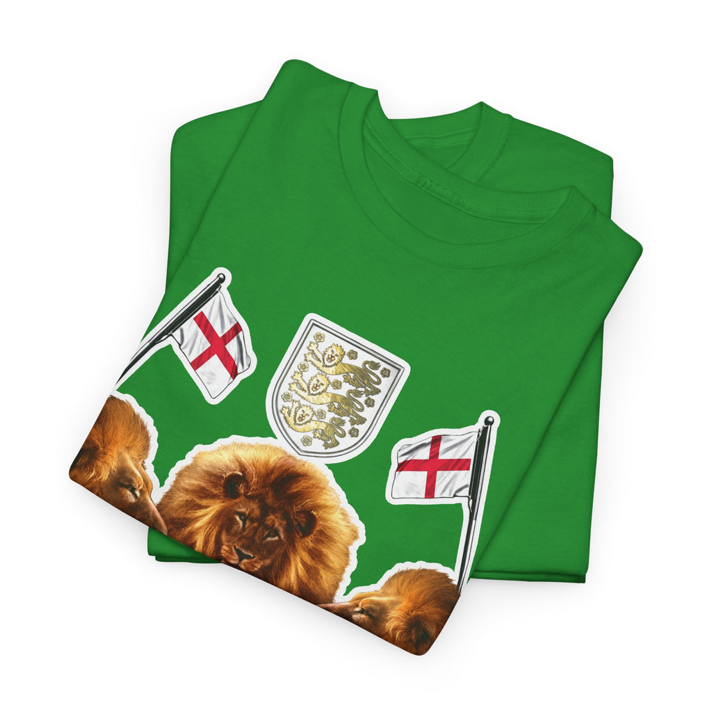 England 3 Lions Cotton Crest T-Shirt