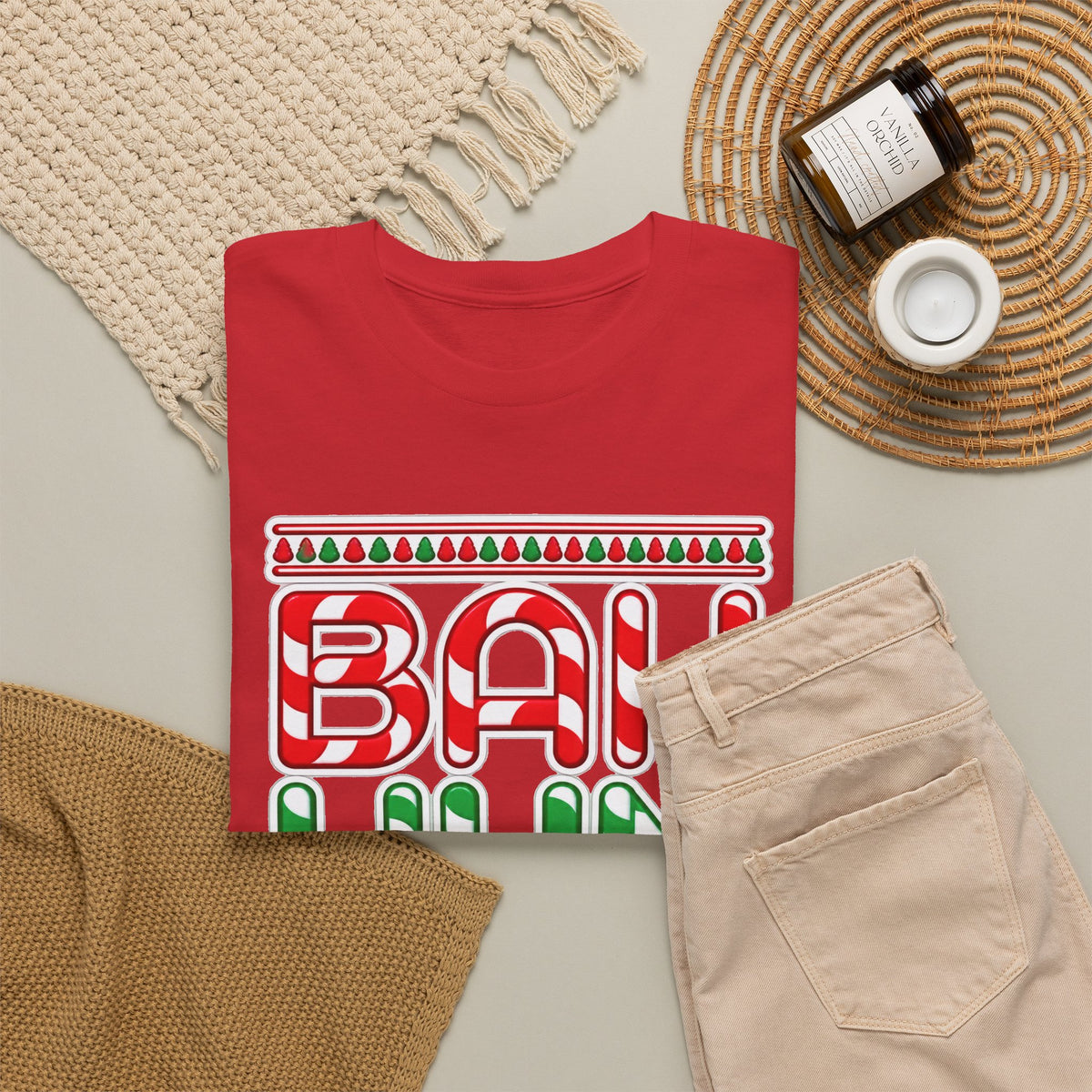 Bah Humbug Christmas Holiday Cotton T-Shirt
