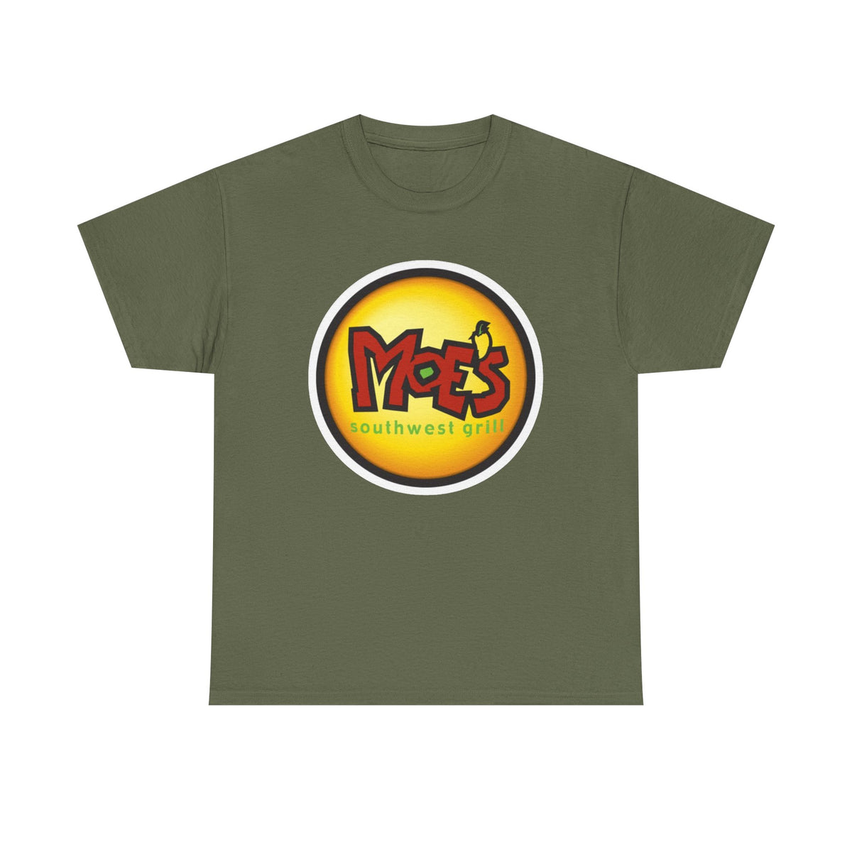 Moe's Universal Inspired T-Shirt — "Moe's Southwest Grill" Logo Tee