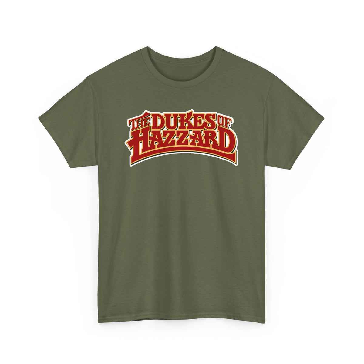 Dukes of Hazzard Retro Logo Cotton T-Shirt