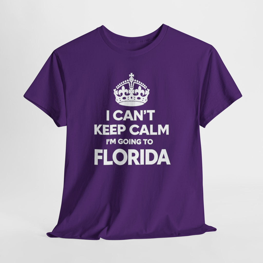 I Can't Keep Calm — Florida Vacation T-Shirt