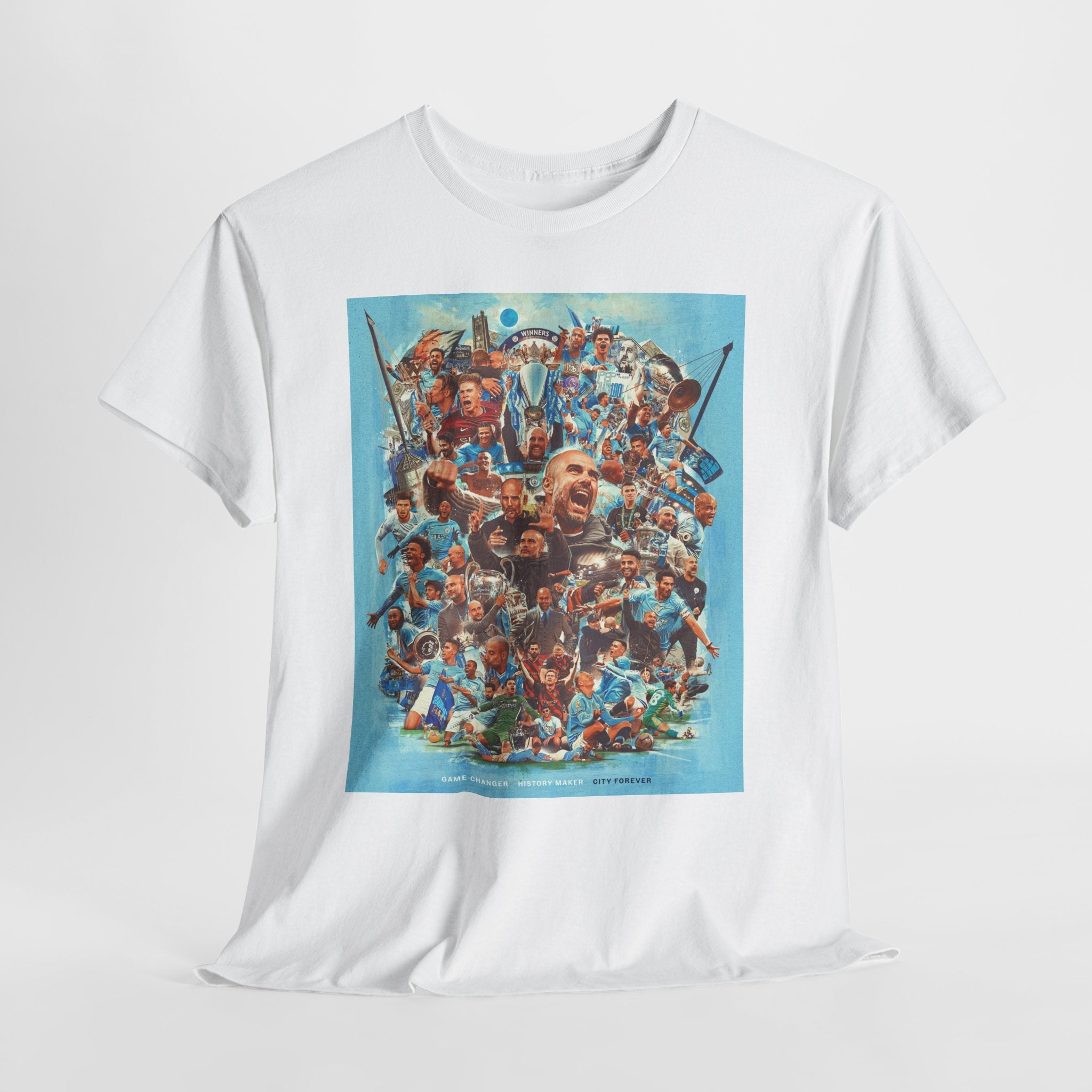 Pep Guardiola History Maker Poster T-Shirt