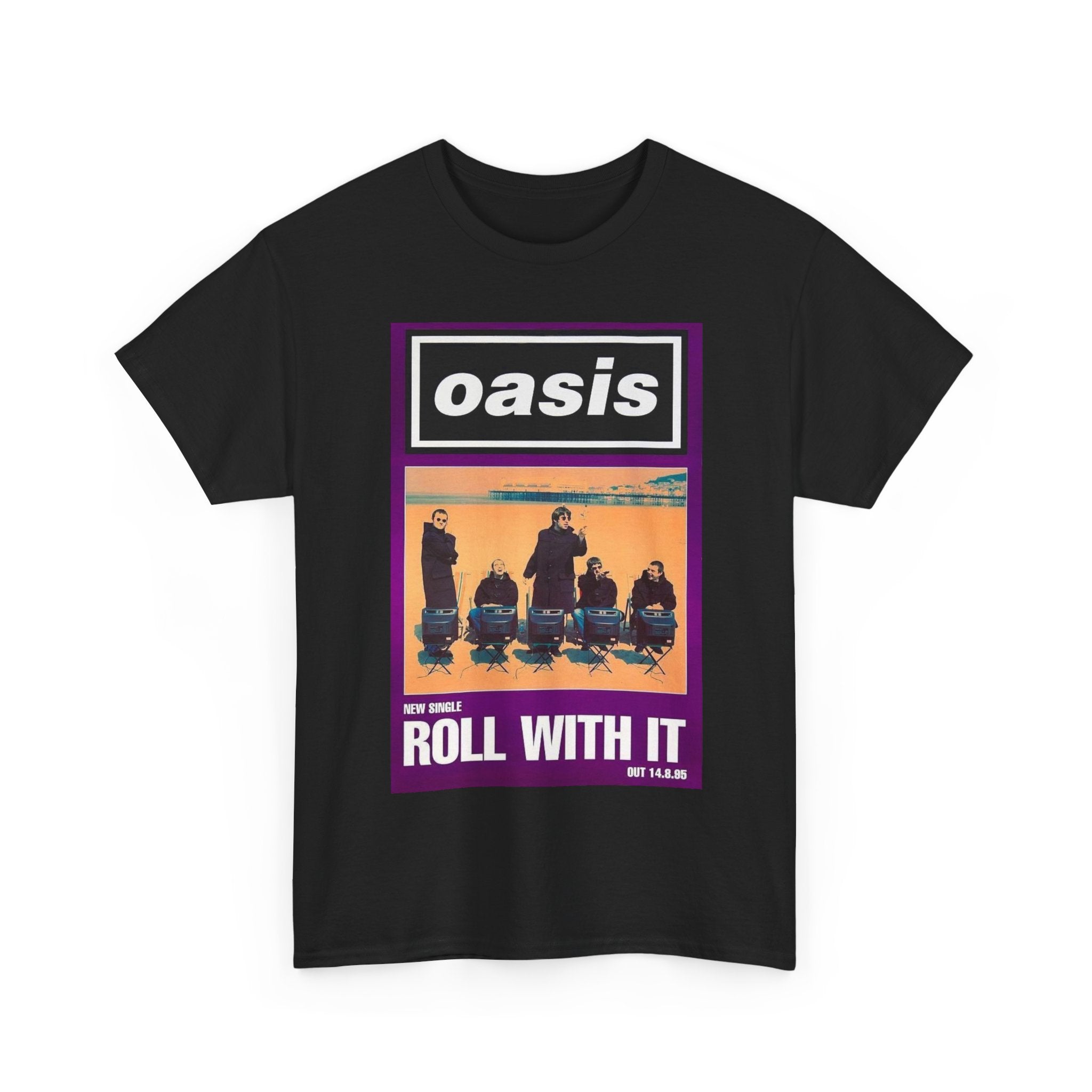 Oasis "Roll With It" Band Tee