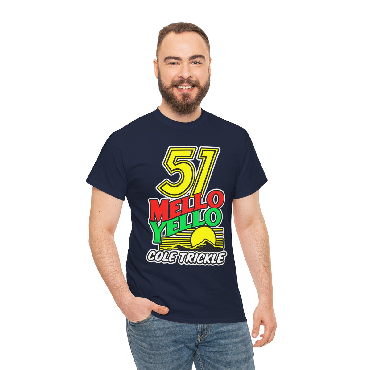 Days of Thunder Mello Yello '51' Graphic Tee — Cole Trickle Racing Shirt