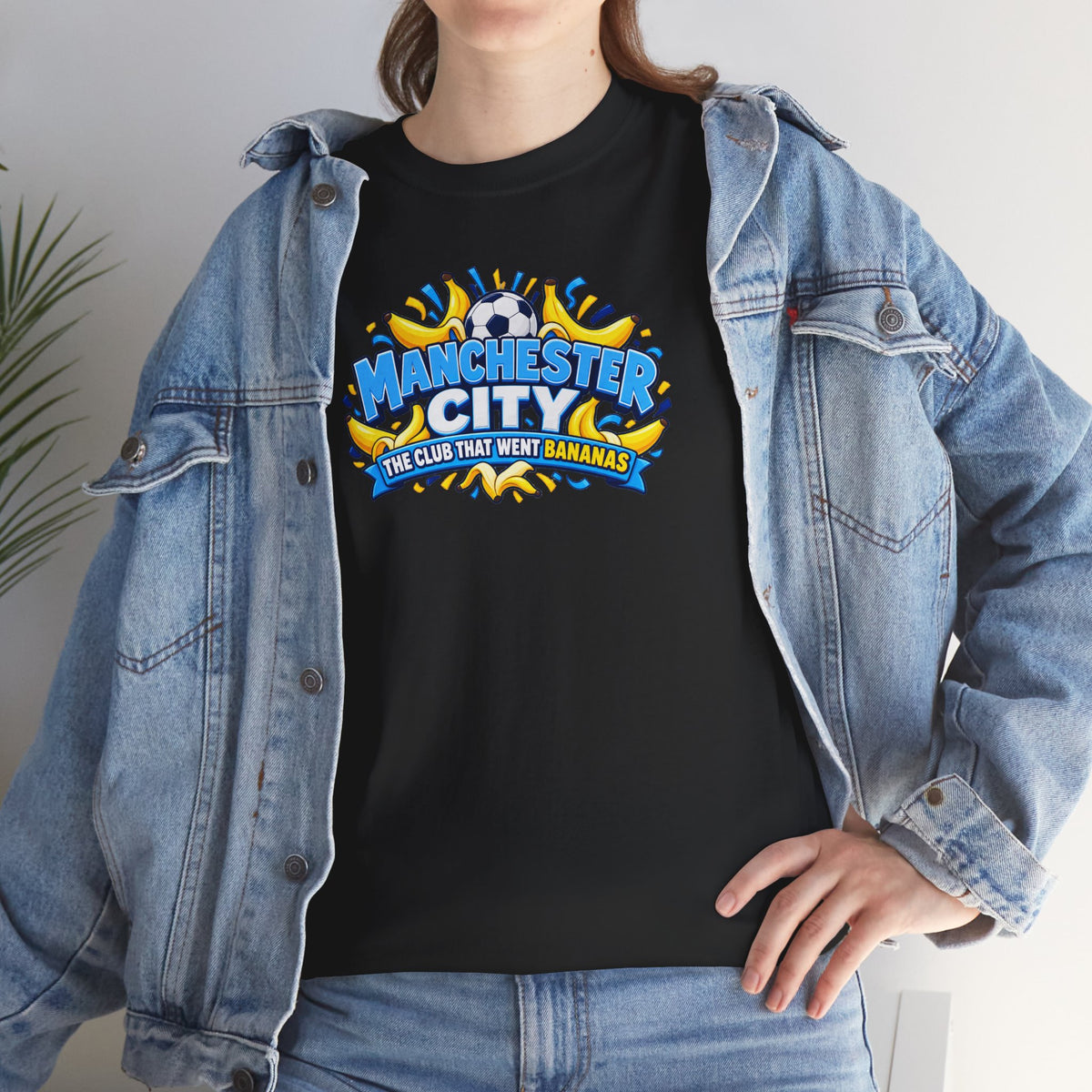 Manchester City "The Club That Went Bananas" Cotton T-Shirt