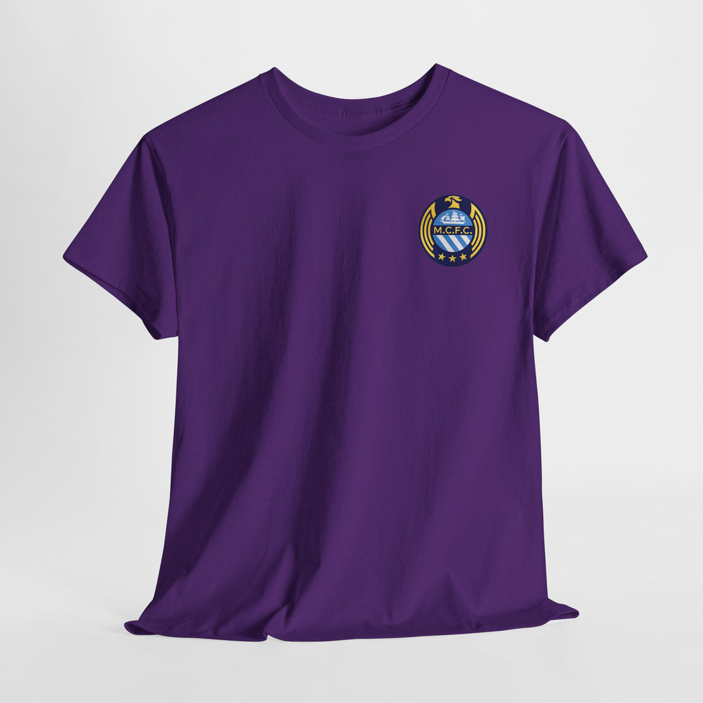 MCFC Unofficial Crest / Badge Tee — Nautical Compass Emblem Shirt