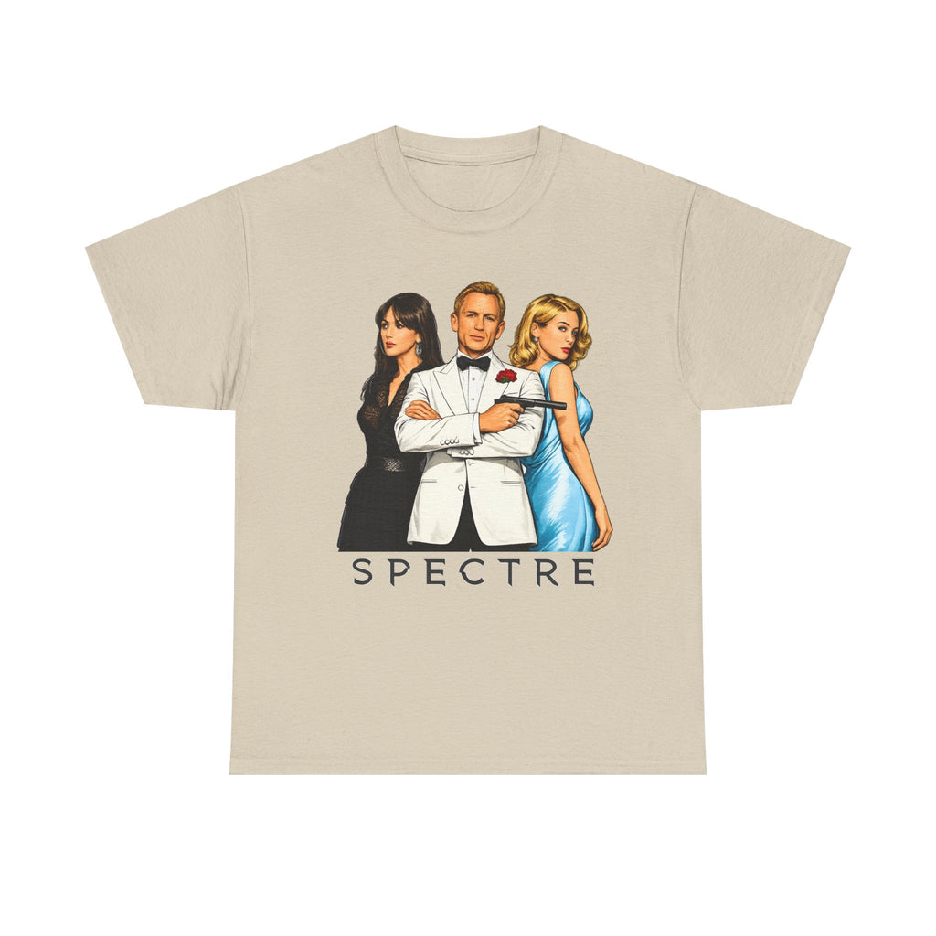 James Bond Spectre Movie Poster Tee — Retro James Bond Style Graphic T-Shirt