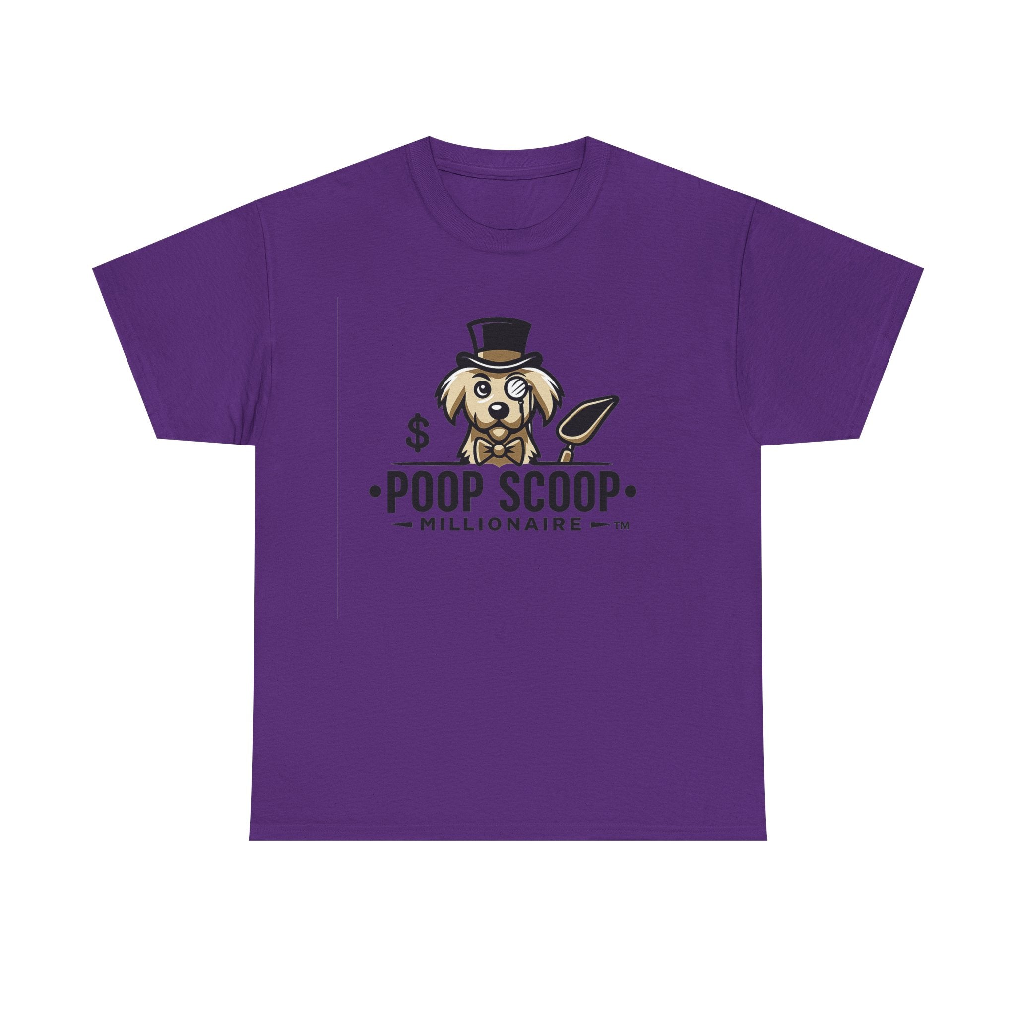 Poop Scoop Millionaire T-Shirt — Funny Dog Poop Scooping Tee