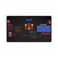 Knight Rider Kitt Dashboard Futuristic Control Panel Desk Mat – Retro HUD Gaming/Workstation Pad
