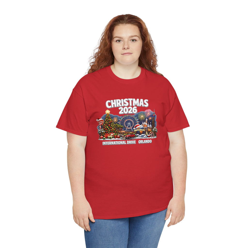 Christmas 2026 Orlando T-Shirt — International Drive Holiday Souvenir