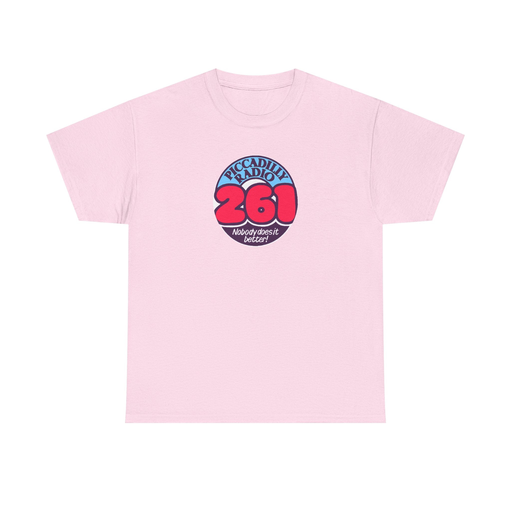 Piccadilly Radio '261' Logo T‑Shirt — Vintage Unofficial Radio Station Graphic Tee