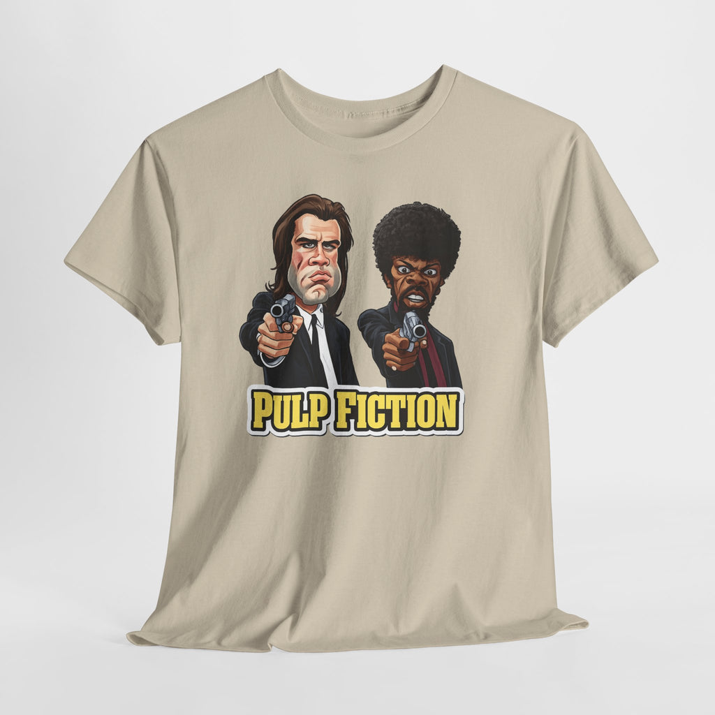Pulp Fiction Graphic Tee - Retro Movie Poster T-Shirt