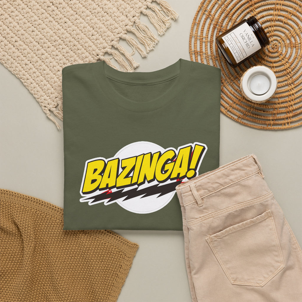Bazinga! Graphic Cotton T-Shirt