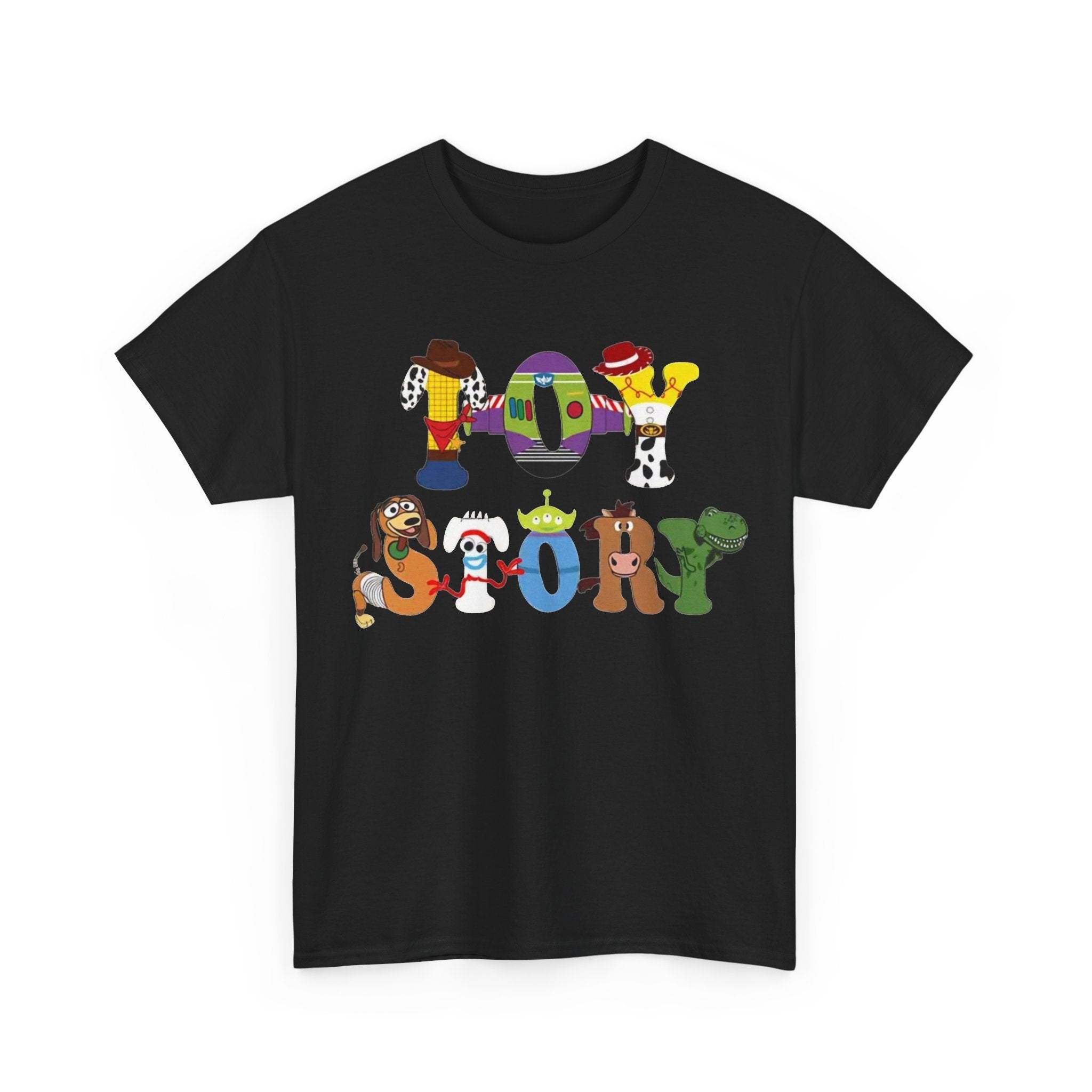 Toy Story Character Name Tee — "Toy Story" Graphic T-Shirt