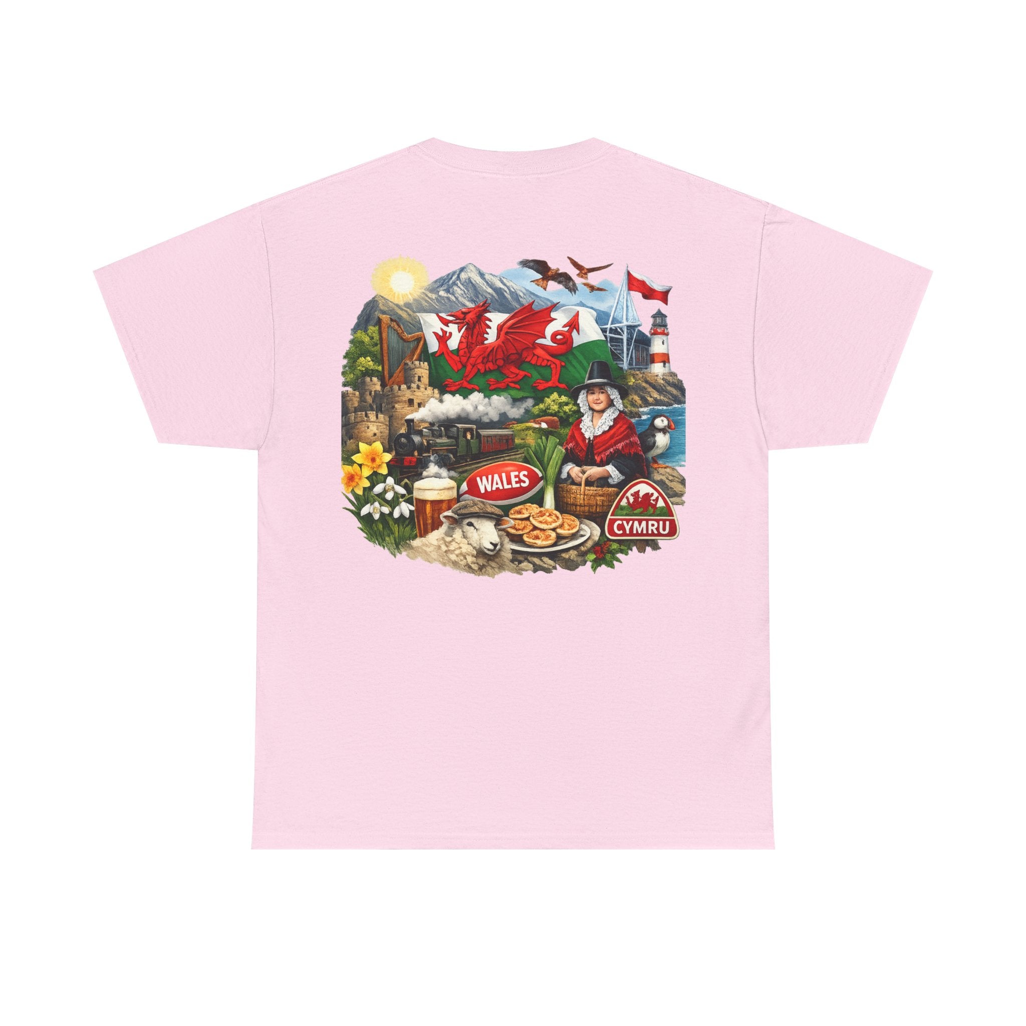 Wales Pride T-Shirt — 'Make Wales Great Again' Welsh Dragon Tee
