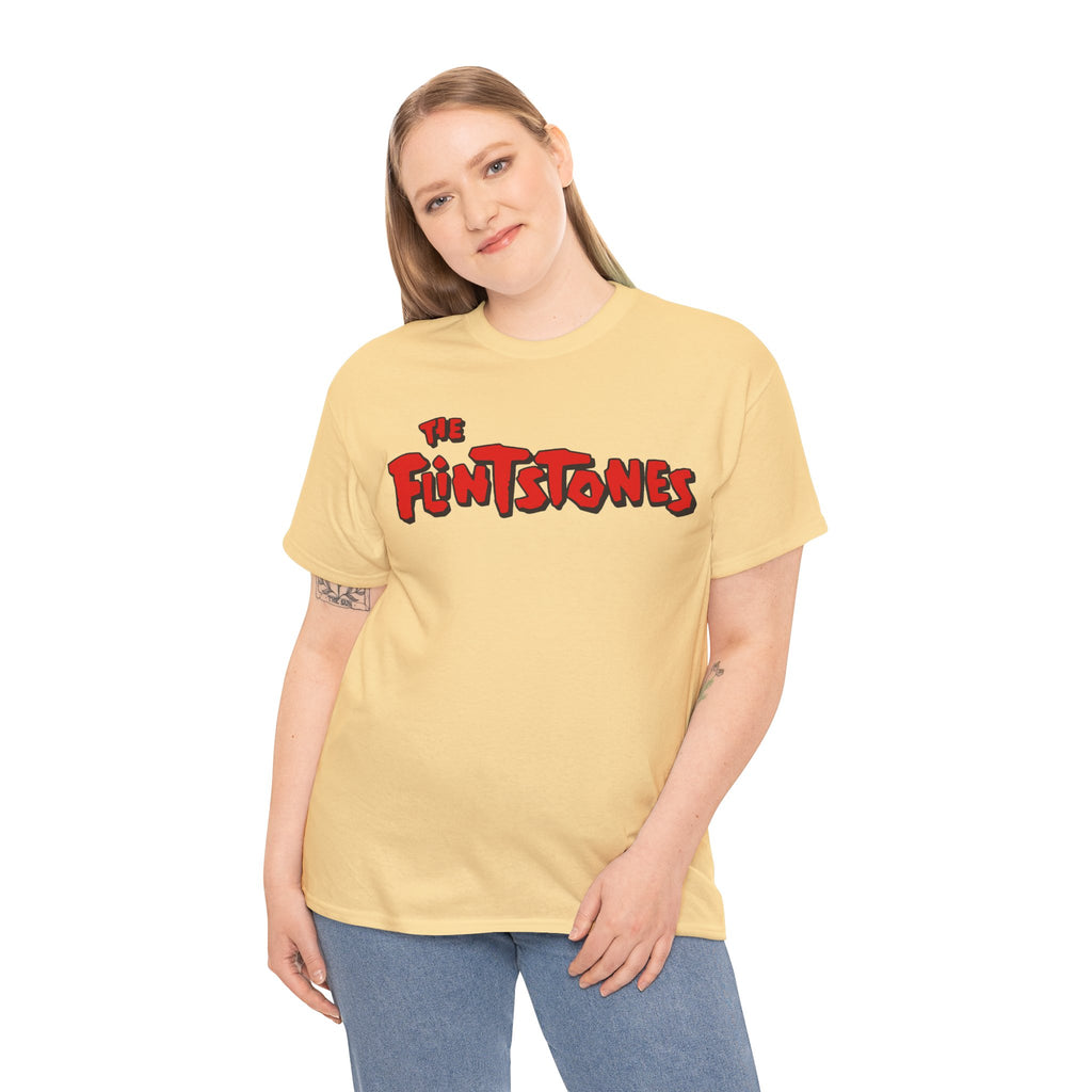 The Flintstones Logo Tee - Retro Cartoon Graphic T-Shirt