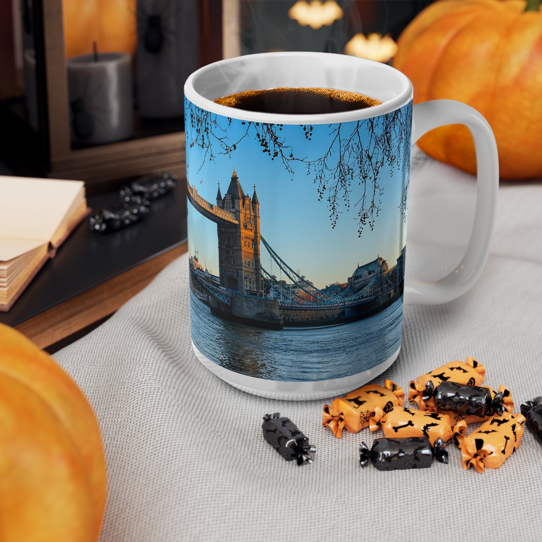 Tower Bridge London Photo Mug — Ceramic Coffee Cup 11oz/15oz