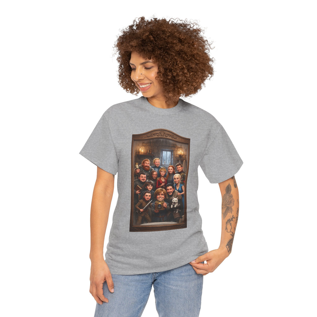 Game of Thrones Cast Portrait Inspired Cotton T-Shirt