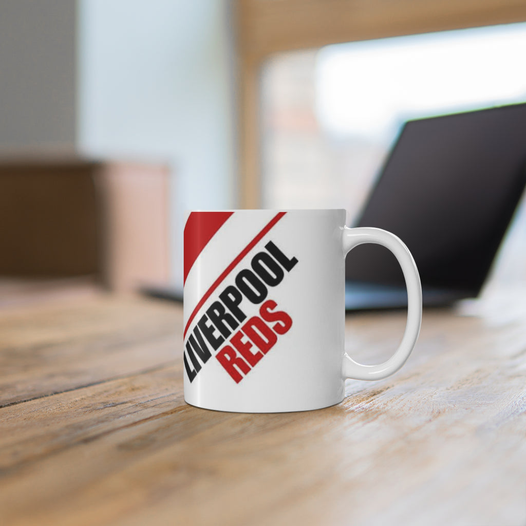 Liverpool FC Ceramic Coffee Mug — Red Crest 11oz & 15oz