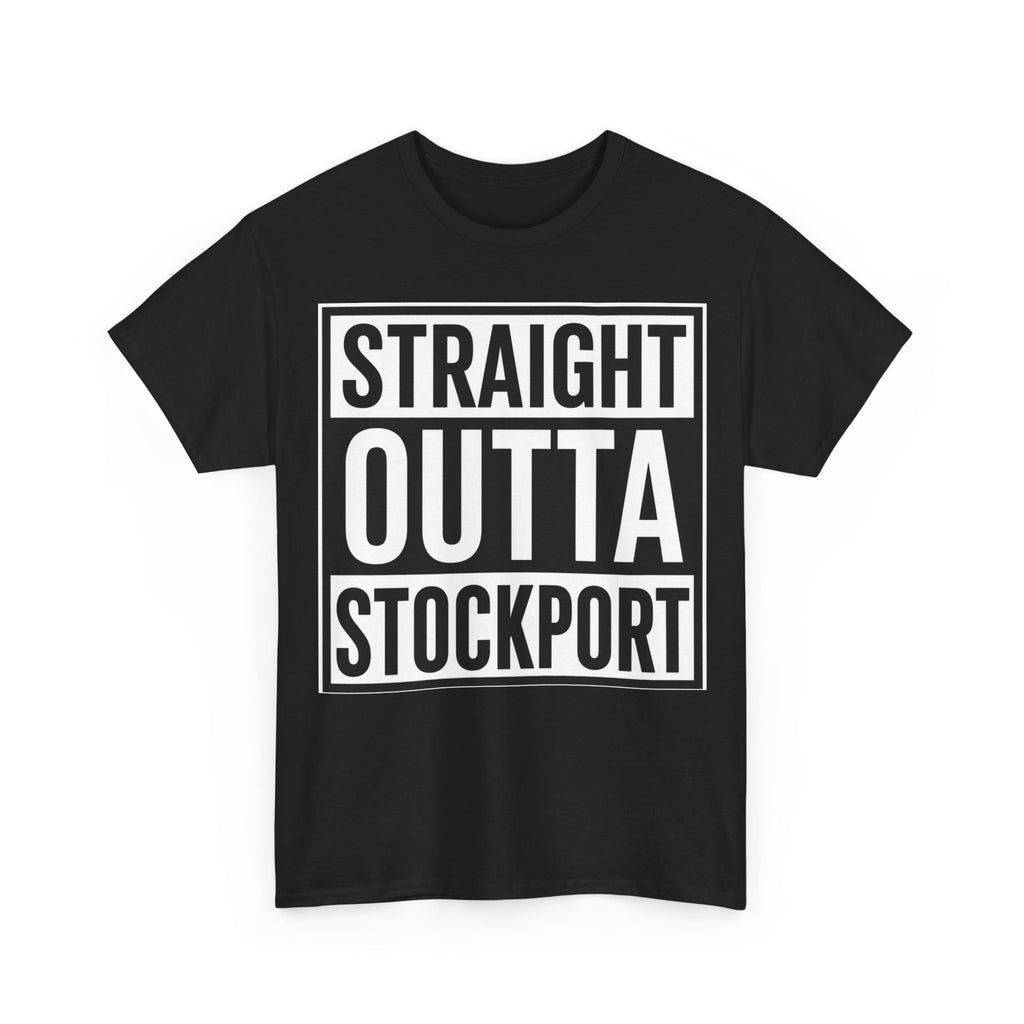 Straight Outta Stockport T-Shirt — Bold City Pride Tee