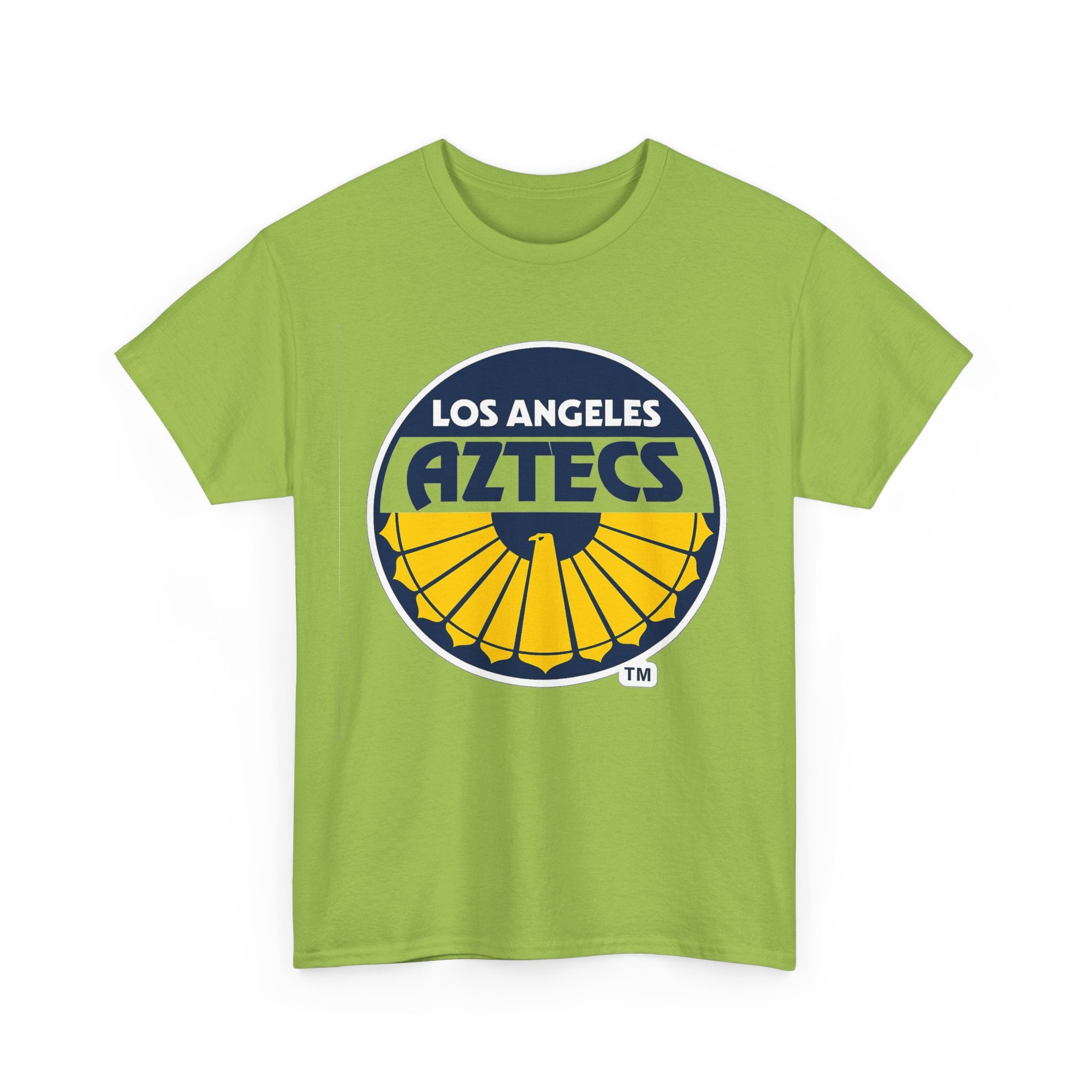 Los Angeles Aztecs Vintage Logo Cotton T-Shirt