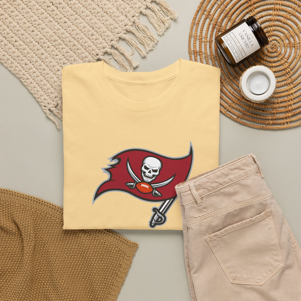 Tampa Bay Buccaneers inspired Unisex Heavy Cotton Tee