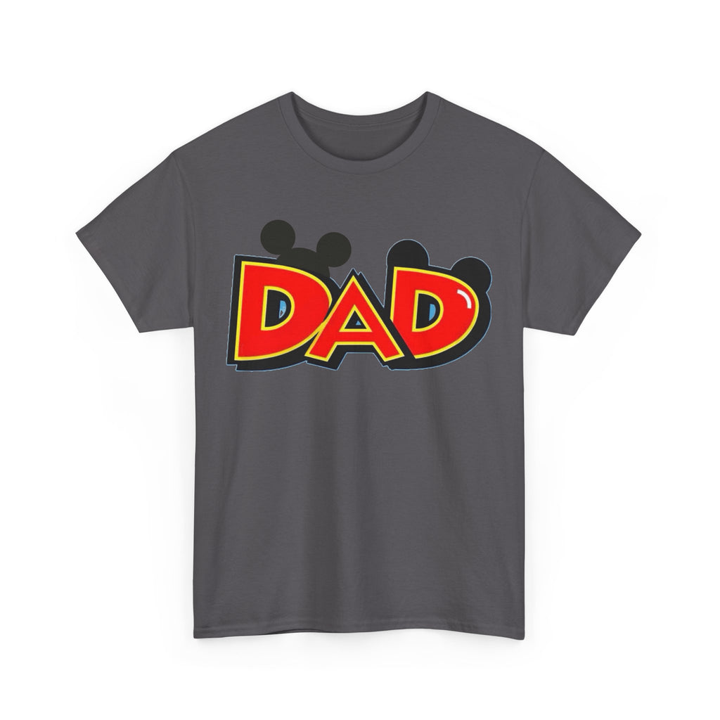 Disney Dad Mickey Ears T-Shirt – Retro Cartoon Dad Tee, Perfect Father’s Day Gift