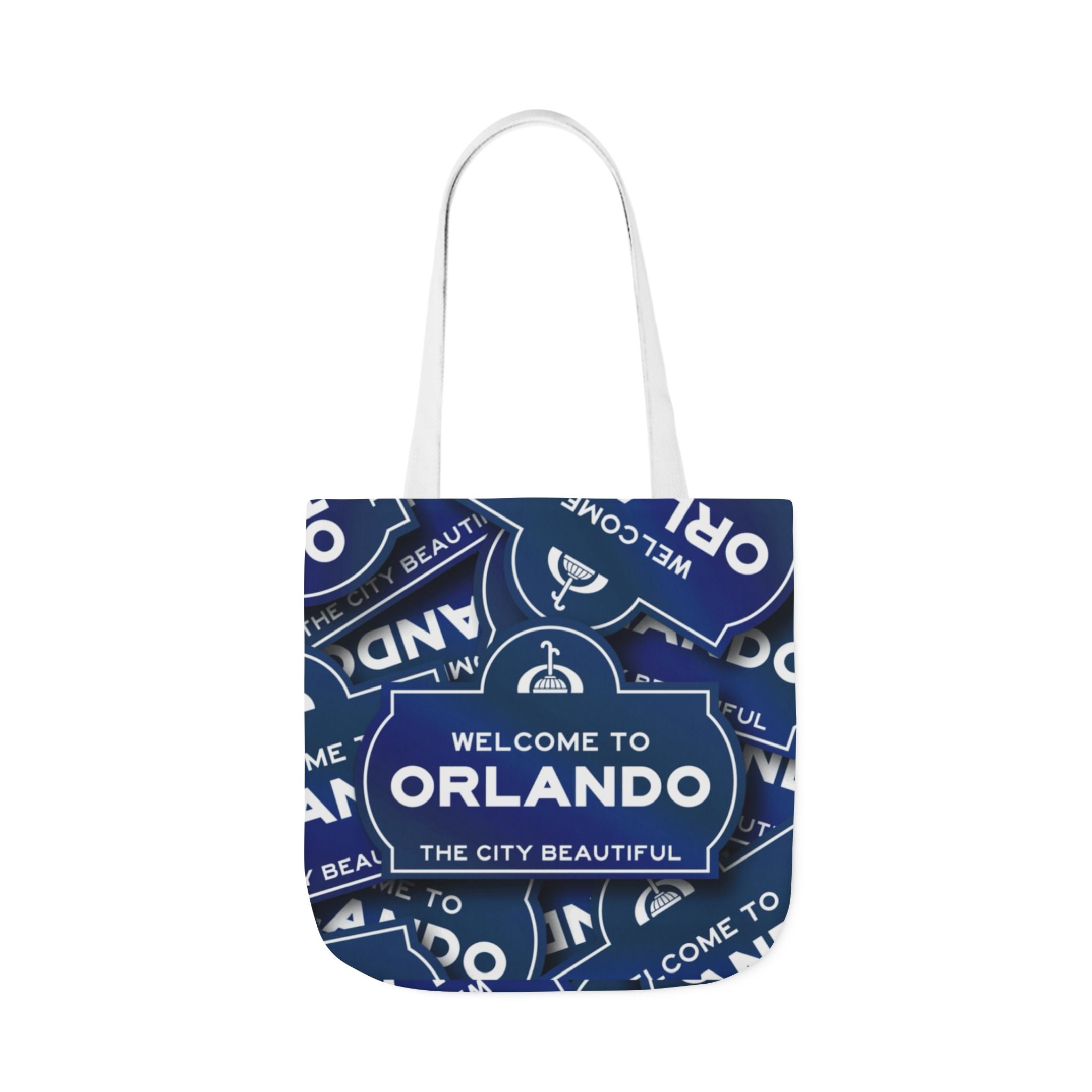 Orlando Welcome Sign Canvas Tote