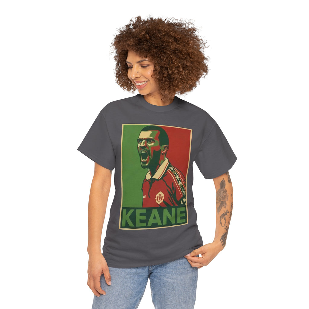 Roy Keane Manchester United Legend Retro Football Tee