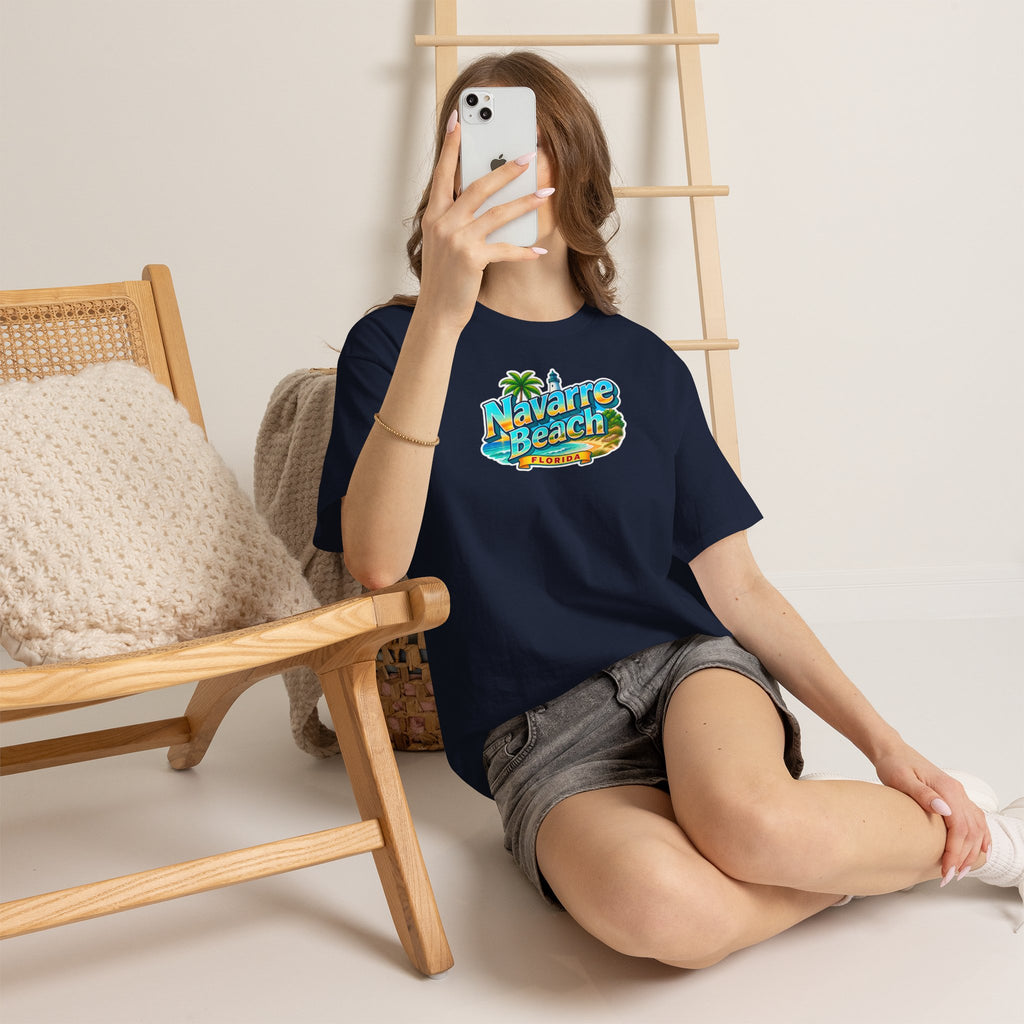 Navarre Beach Florida T-Shirt – Retro Tropical Vacation Tee