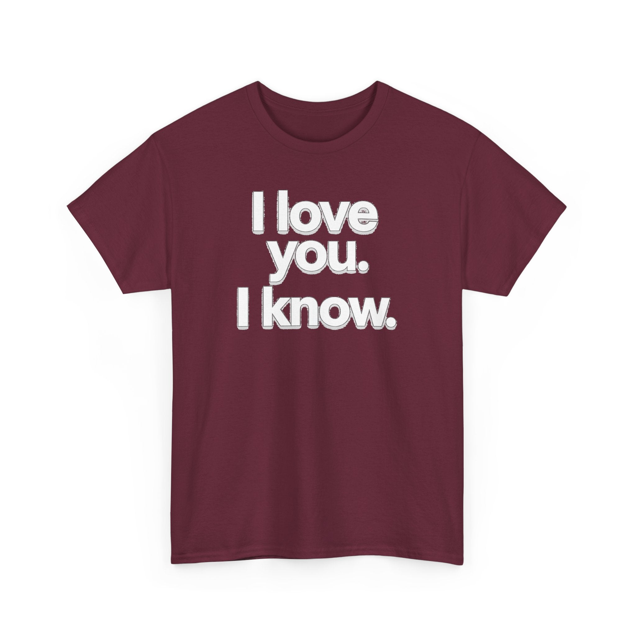 I Love You I Know Saying T‑Shirt from Star Wars