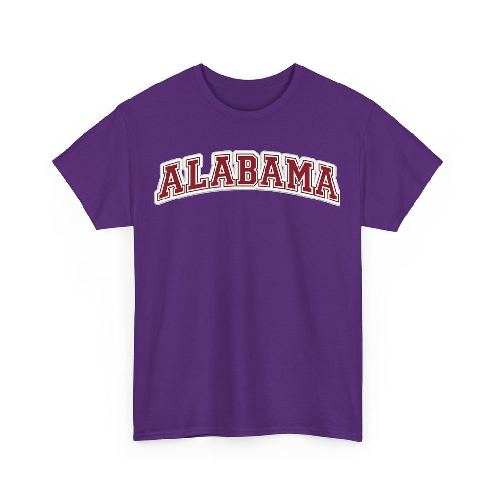 Alabama Arch Logo Tee – Crimson College Pride T‑Shirt