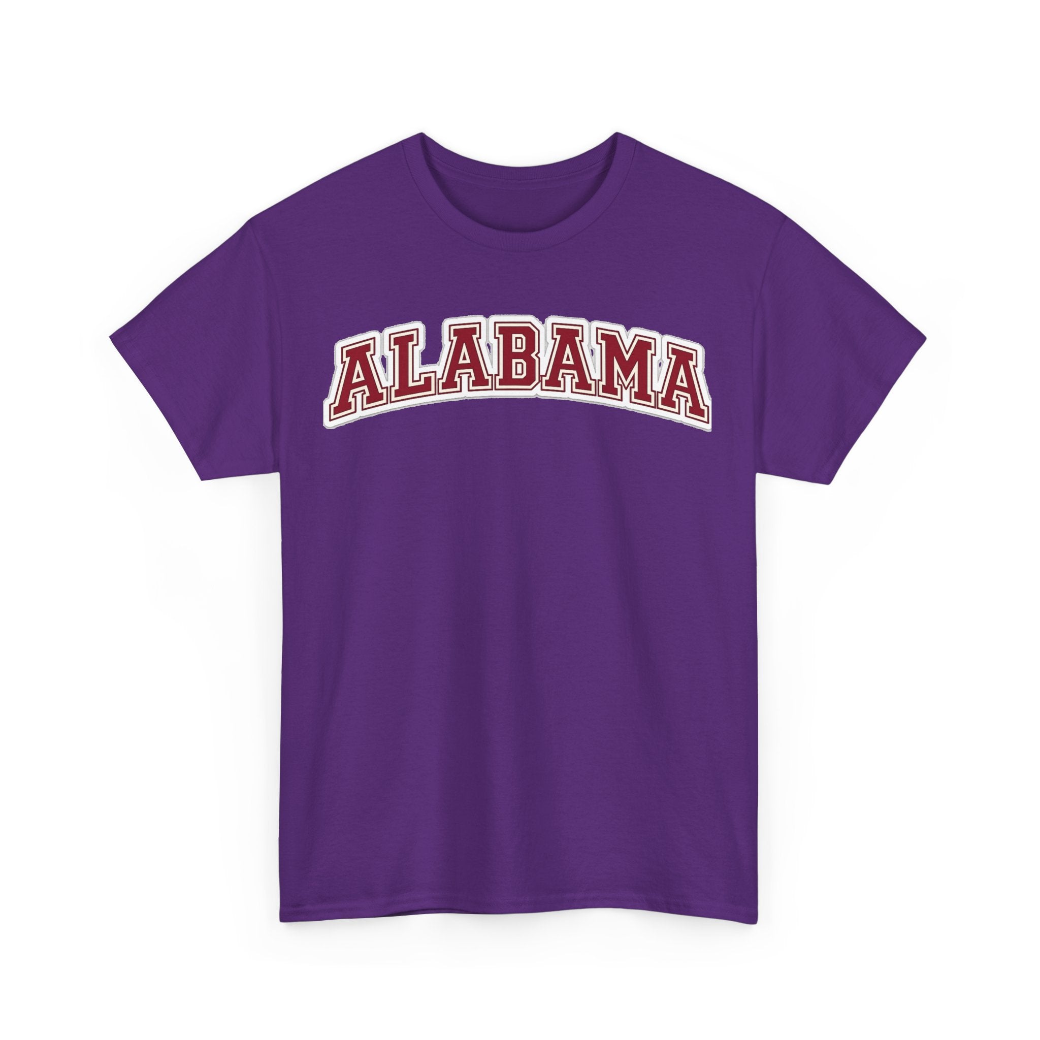 Alabama Arch Logo Tee – Crimson College Pride T‑Shirt