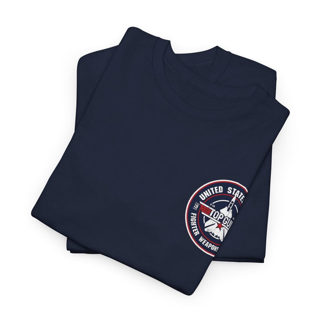 US Navy Top Gun School T-Shirt — 'High Speed' Vintage Cotton T-Shirt