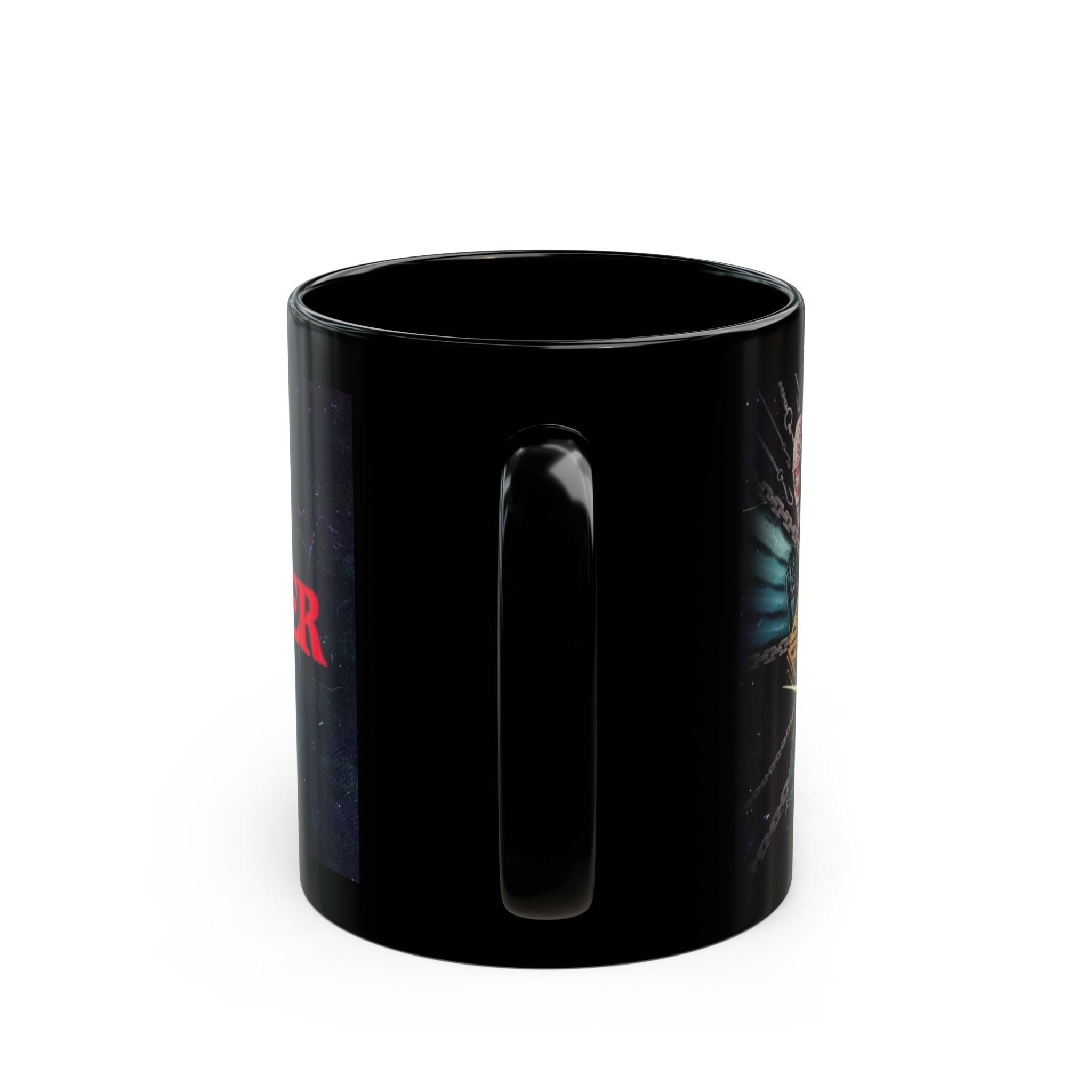 Hellraiser Movie Logo Black Coffee Mug — Horror Fan 11oz/15oz