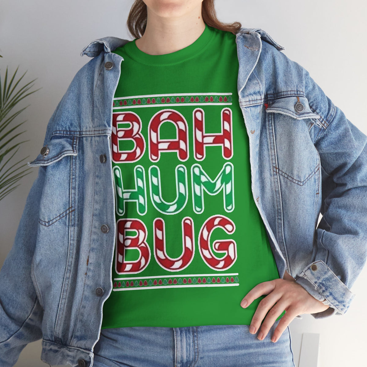 Bah Humbug Christmas Cotton T-Shirt