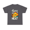 Home Is Where The Heat Is T-Shirt — Retro Beach Sunset Tee