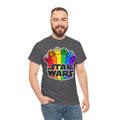 Star Wars Rainbow Emblem Tee — LGBTQ+ Pride Fan Cotton Shirt