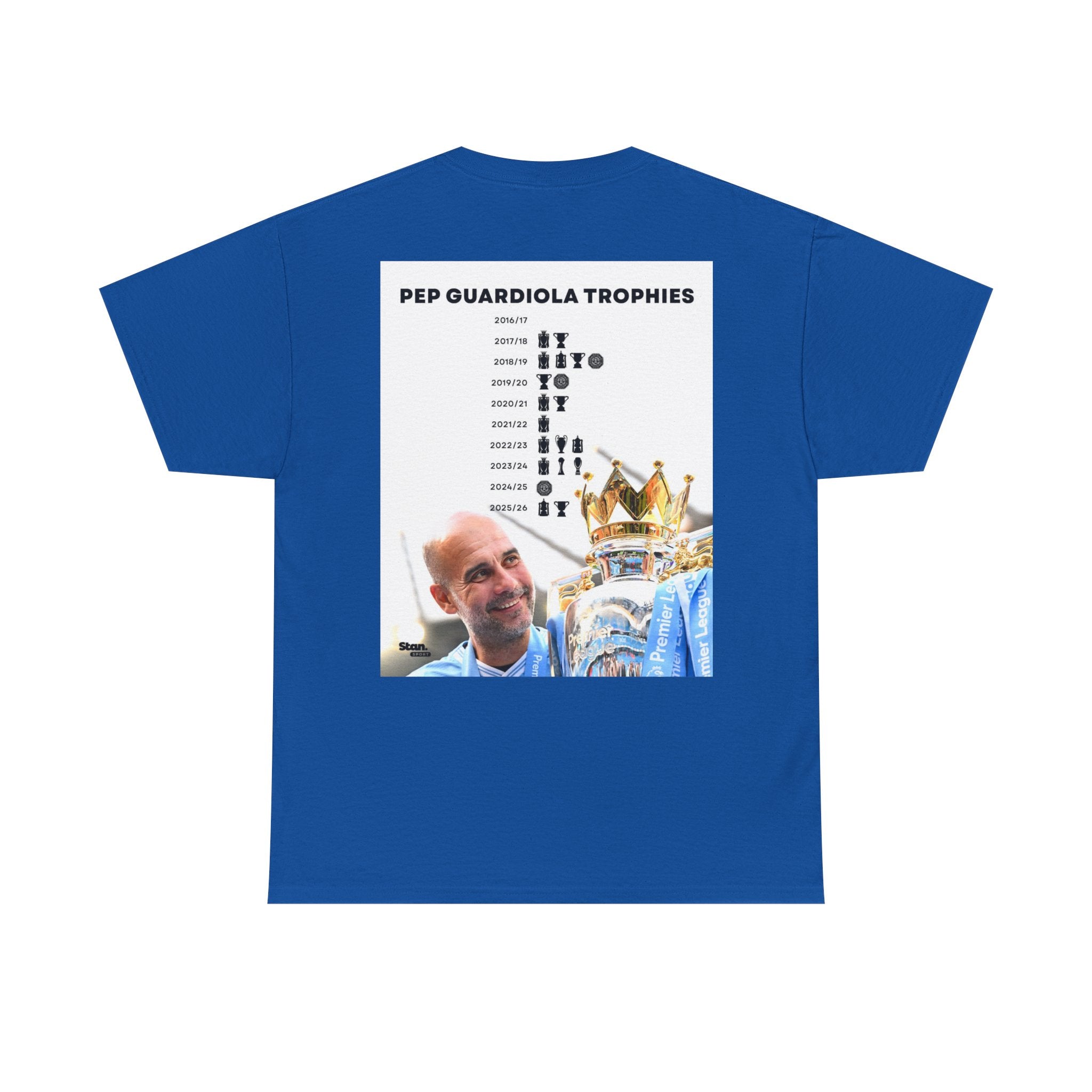 Pep Guardiola Trophies Graphic Tee