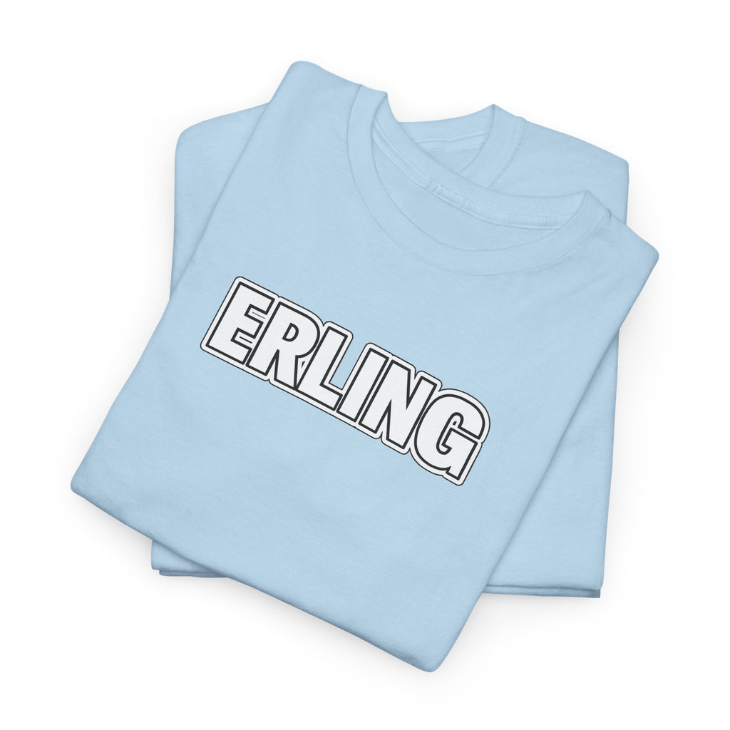 Erling Haaland Name Tee — Personalized Minimalist T-Shirt
